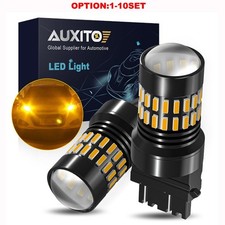 3157 3156 LED 3457 Reverse Backup Light Parking Bulbs 2800LM Bright 6500K Amber