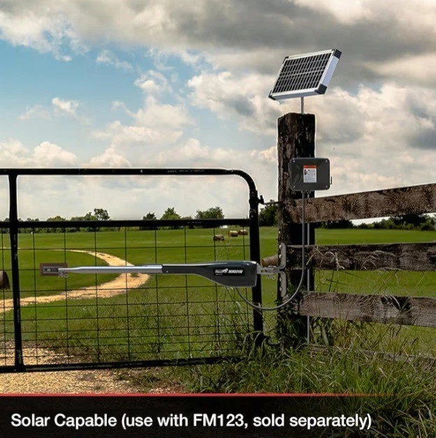 Abridor de puerta automático inteligente/solar Mighty Mule MM371W Foto 2 de 2