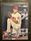 2018 Topps Chrome #150 Shohei Ohtani RC Pitching Rookie Card Angels Dodgers