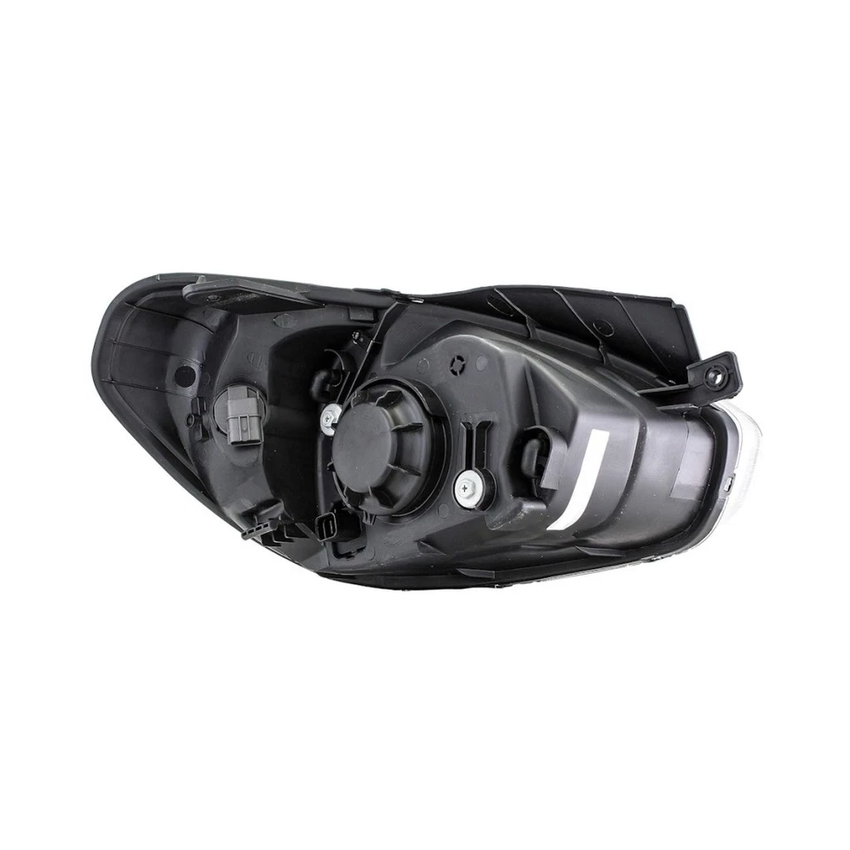 Faro lado del conductor para Dodge Attitude 2006-2011 | Lente halógena ámbar y transparente Foto 3 de 4