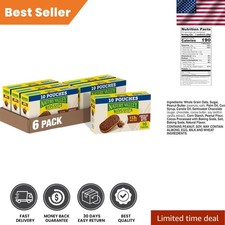 Individually Wrapped Chocolate Peanut Butter Snack Bars - 10 Bars, 13.5 oz Each