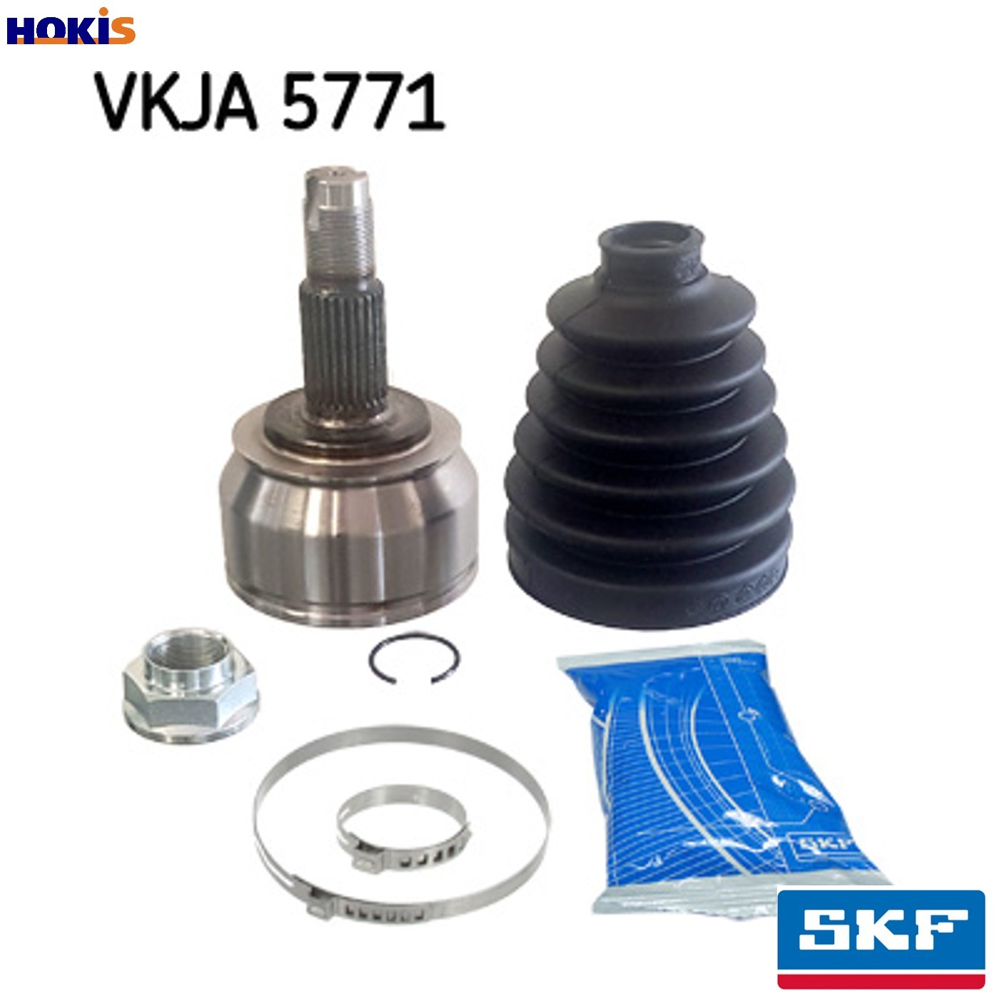 JOINT KIT DRIVE SHAFT VKJA 5771 FOR JEEP FIAT 55263087/83099/63088/84064 2.0L