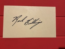 Dick Billings 🔥🔥MLB: 1968 Washington Senators 🔥🔥🔥 Autograph🔥🔥