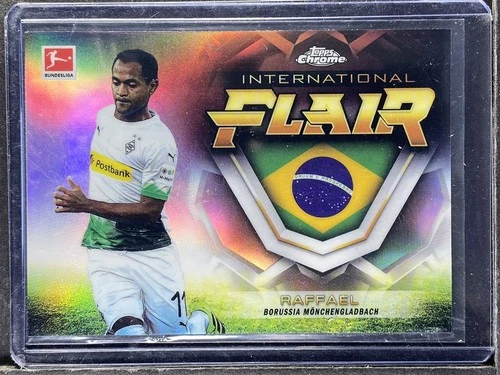 Raffael - 2019-20 Topps Chrome Bundesliga - International Flair