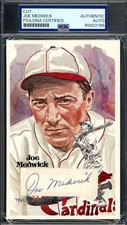 Joe Medwick PSA DNA Coa Signed Perez Steele Postcard Cut Autograph