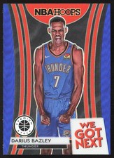 2019-20 Hoops Premium Stock We Got Next Blue Prizm Darius Bazley Rookie #16 GS1