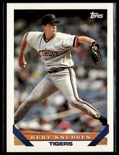 Kurt Knudsen *ROOKIE CARD* (RC) 1993 Topps #272. rookie card picture