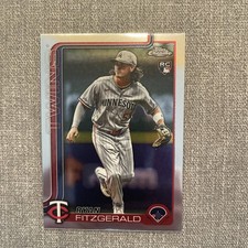 2025 Topps Chrome Update Series - Ryan Fitzgerald #USC8 (RC)