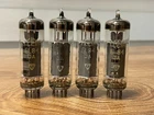 FOUR VERY GOOD TELAM EL84 = 6BQ5 VACUUM AUDIO GUITAR AMP. PENTODE OUTPUT TUBES