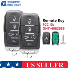 2 For 2019 2020 2021 Ram 1500 Remote Smart Control Key Fob OHT-4882056 68442909