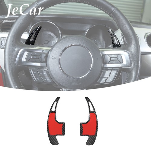 Car Styling For Ford Mustang 2015 2016 2017 2018 2019 Steering Wheel Gear Shifters Paddle Aluminum