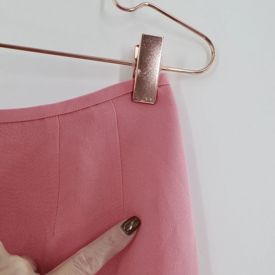 Falda de Seda Preston & York Mujer 8 Rosa Twee Pulida Niña Barbie Corporativa Foto 4 de 4