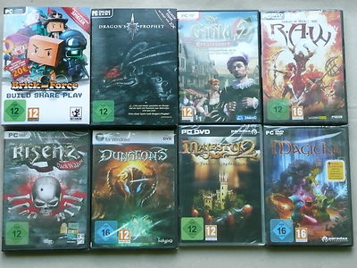 8 neue PC Spiele, RAW, Dungeons, Risen 2, Gilde, Dragons Prophet, Brick-Force