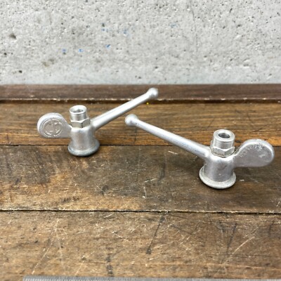 Vintage GB Axle Wing Nuts Knock Off Hub CB Cafe Chopper English ~9mm