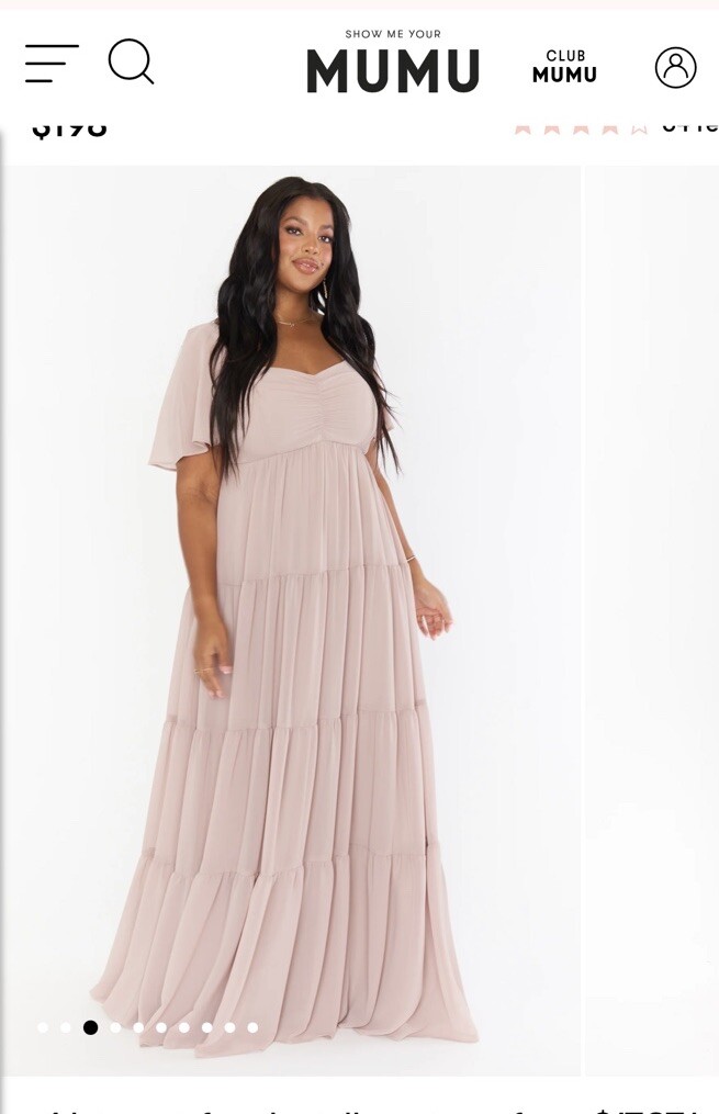 Nicole Maxi Dress Mumu Wedding Collection Show Me Your Mumu