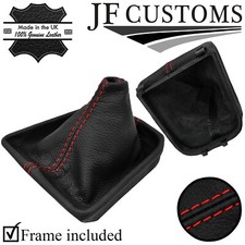 ROT NAHT HANDBUCH SCHALTSACK + KUNSTSTOFFRAHMEN F?R VW UP 2017-2021