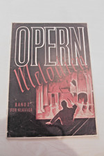 W Rare Old Sheet Music Opera Melodies for Piano Volume 1 Aida Carmen Rigoletto and Others