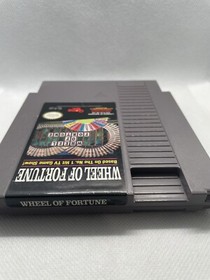 NES WHEEL OF FORTUNE 1988 Authentic Nintendo NES Tested
