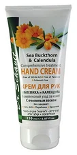 Sea Buckthorn & Calendula Hand Cream. Comprehensive treatment . Free of Parabens
