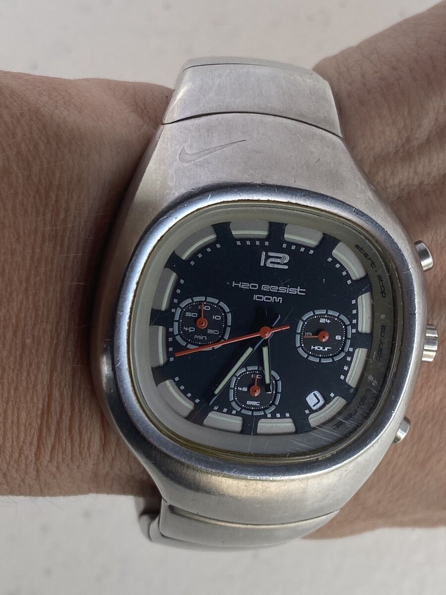 Vintage Nike Triax Armored Chrono II Men's Watch WR0074 Vintage Nike Triax Armored Chrono II Men's Watch WR0074