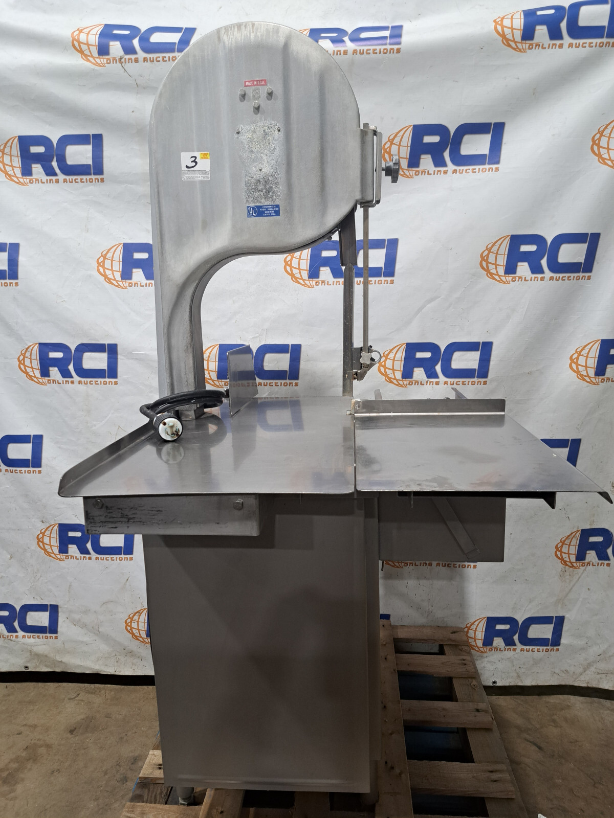 Biro Commercial Meat Saw 3334 With NEW Blade INCLUDED eBay