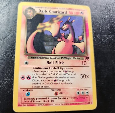 Dark Charizard 21/82 Team Rocket Pokemon Card | eBay