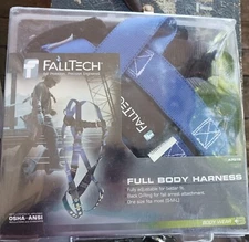 Fall Tech  Full Body Safety Harness A7016 Adjustable S-L
