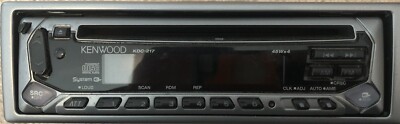 Kenwood KDC-217 Detachable Face Plate CD Changer And Stereo With Protective Case