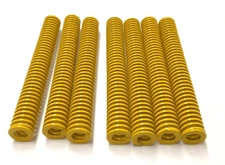 NTC TF10X80 Compression Spring Closed End TNC24072 10mmOD 80mmLength (Pack Of 7)