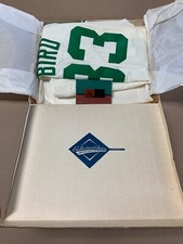 UDA Upper Deck Authentic Signed Larry Bird Auto 1985-86 White Jersey Mitchell