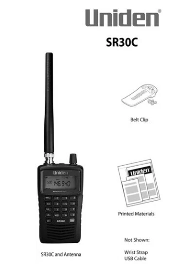 Escáner de mano Uniden - negro (SR30C) Foto 4 de 4