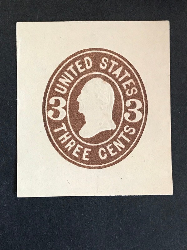 SCOTT #U61  BROWN/BUFF  MNH  CAT $60