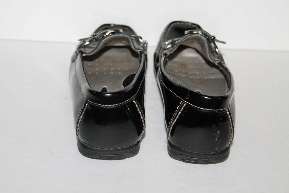 Mocasines Rockport/zapato informal, #519003, charol negro, para mujer talla 6 EE. UU. Foto 4 de 4