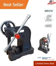 Heavy-Duty 1 Ton Arbor Press for Riveting, Squeezing, Punching - Pro-Series