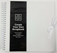 Scrapbook Kraft Square Craft Gift Idea Photos Album Create Making Best Memories