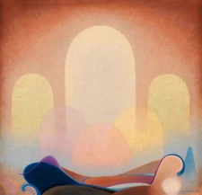 Agnes Pelton: Caves of the Mind 22x30 Archival Quality Fine Art Print