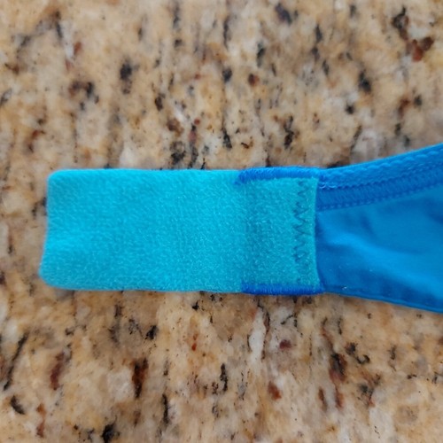 Reggiseno Victoria's Secret foderato perfetto copricostume taglia 34C blu ferretto cinturino adj - Foto 13 di 18