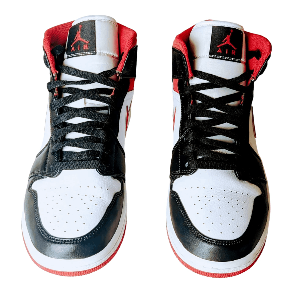 Size 9 - Air Jordan 1 Retro Mid Gym Red for sale online | eBay