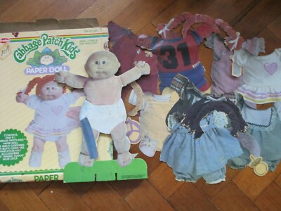 Vintage Cabbage Patch Kids Papierpuppe 80er Jahre