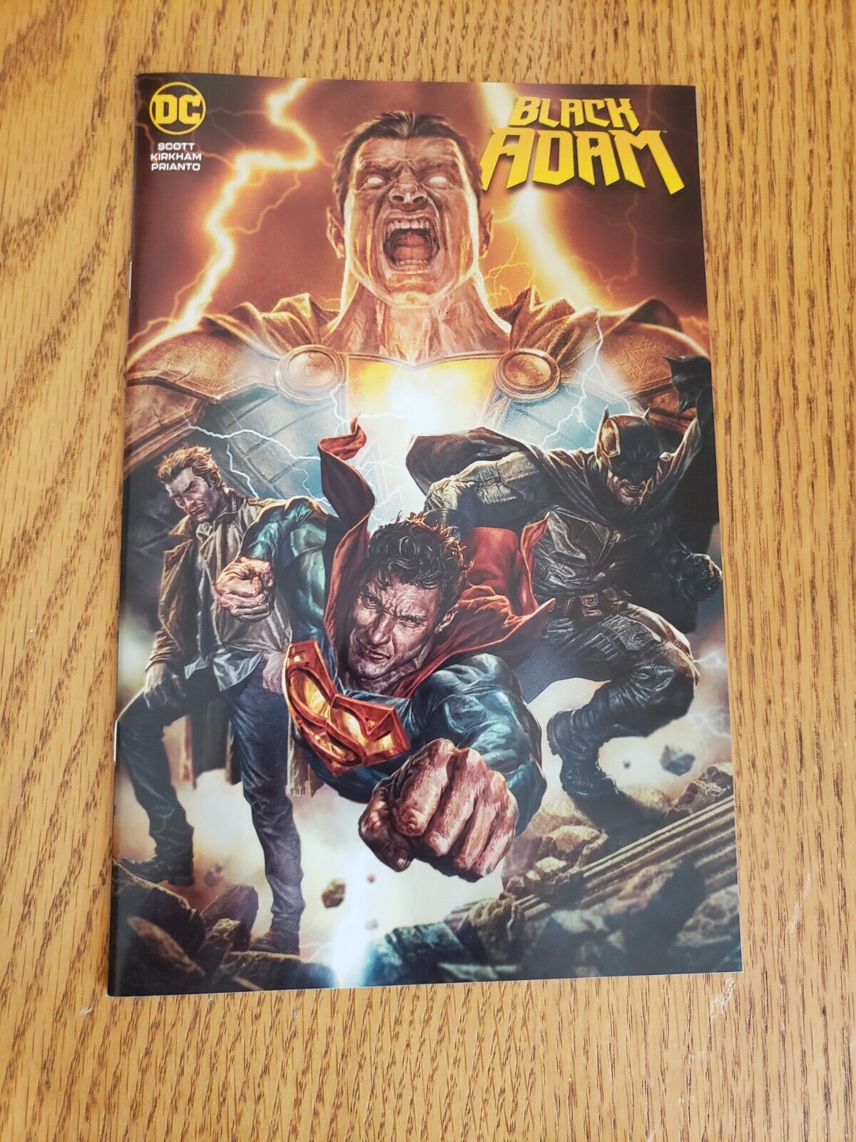 DC Direct McFarlane  Black Adam SPECIAL EDITION Comic