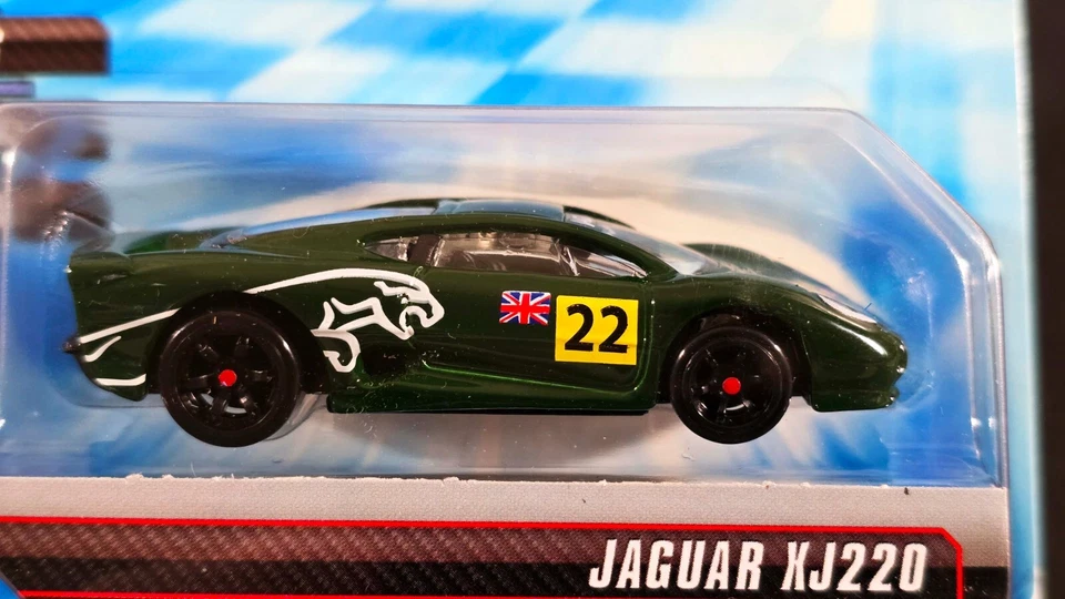 Máquinas de velocidad Hot Wheels Jaguar XJ220 / 2010 / Nuevo / Raro / Difícil de encontrar Foto 2 de 4