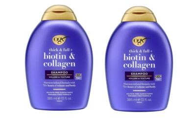 2 Pack - OGX Thick & Full + Biotin & Collagen Volumizing Shampoo, 13 oz Each