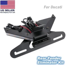 Rear Fender Eliminator Kit License Plate For Ducati Panigale 955 V2 1100 V4 /S/R