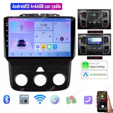 For Dodge Ram 1500 2500 3500 2013-2018 9" 4 64G Car Radio Stereo GPS CarPlay