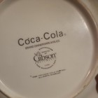 1990's Gibson Coca-Cola (7" Black & Red Checkered 7" Salad Plate) — photo 3