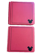 Creative Memories Disney 7 X 7 Red Mickey Mouse Album Pack Of 2
