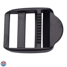 12 Pack 1 inch Plastic Ladder Slider Adjust Lock Buckles for Backpack Straps ...