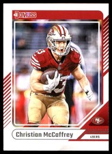 Christian McCaffrey 2024 Donruss #205 49ers NFL READ FREE SHIPPING AutographDen