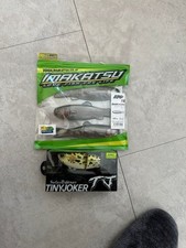 DRT Tiny Joker TJ FROG Imakatsu Bass Worm 3DR Rainbow