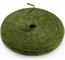 100M Natural Jute Twine 2mm - Elegant Olive String for Handmade Decorations